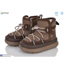 Черевики дитячі на зиму (8 пар р.23-30) коричневий  "Bessky-Kellaifeng"