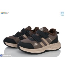 Дитячі кросівки на зиму (8 пар р.32-37) коричневий  "Bessky-Kellaifeng"