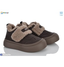 Дитячі кросівки на зиму (8 пар р.27-32) коричневий  "Bessky-Kellaifeng"
