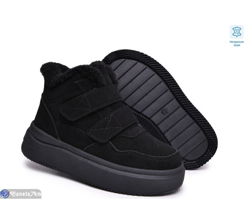 Черевики дитячі на зиму (8 пар р.32-37) чорний  "TOMMY"