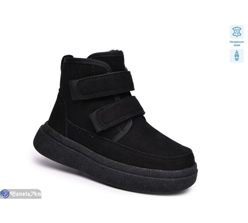Черевики дитячі на зиму (8 пар р.32-37) чорний  "TOMMY"