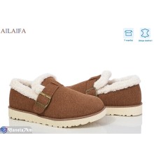 Туфлі жіночі на зиму (8 пар р.36-41) коричневий  "Latifa"