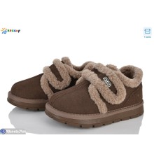 Дитячі туфлі на зиму (8 пар р.29-36) коричневий  "Bessky-Kellaifeng"