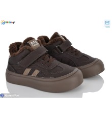 Дитячі кросівки на зиму (8 пар р.32-37) коричневий  "Bessky-Kellaifeng"