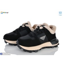 Дитячі кросівки на зиму (8 пар р.36-41) чорний  "Bessky-Kellaifeng"