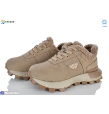 Дитячі кросівки на зиму (8 пар р.36-41) коричневий  "Bessky-Kellaifeng"