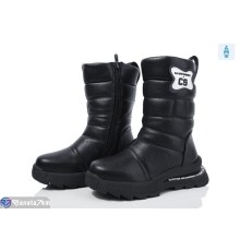 Черевики дитячі на зиму (8 пар р.32-37) чорний  "Laifakids"