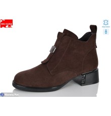 Черевики жіночі на весну/осінь (8 пар р.36-41) коричневий  "Maiguan"