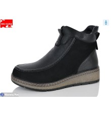 Черевики жіночі на зиму (8 пар р.37-42) чорний  "Maiguan"
