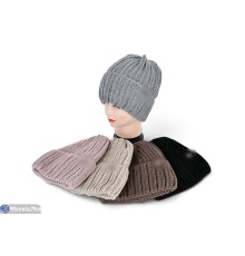 Шапка жіноча на зиму (5 шт. р.сетка 56-60) мікс  "Angell"
