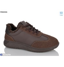 Кросівки жіночі на зиму (8 пар р.37-41) коричневий  "DIANA"