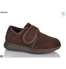 Сліпони жіночі на зиму (8 пар р.37-41) коричневий  "DIANA"