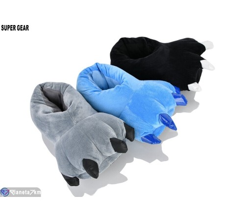 Тапки дитячі на зиму (3 пар р.39-41) мікс  "Super Gear"