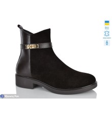 Черевики жіночі на зиму (6 пар р.37-41) коричневий  "LIKA"