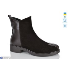 Черевики жіночі на зиму (6 пар р.37-41) коричневий  "LIKA"