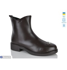 Черевики жіночі на весну/осінь (6 пар р.37-41) коричневий  "LIKA"