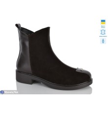 Черевики жіночі на весну/осінь (6 пар р.37-41) коричневий  "LIKA"