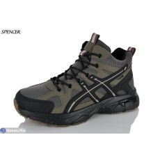 Черевики чоловічі на зиму (8 пар р.40-45) хакі  "Spencer"