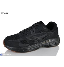 Кросівки чоловічі на весну/осінь (8 пар р.40-45) чорний  "Spencer"