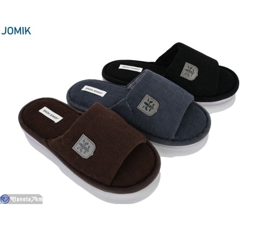 Тапки чоловічі на весну/осінь (18 пар р.41-46) мікс  "IZY"