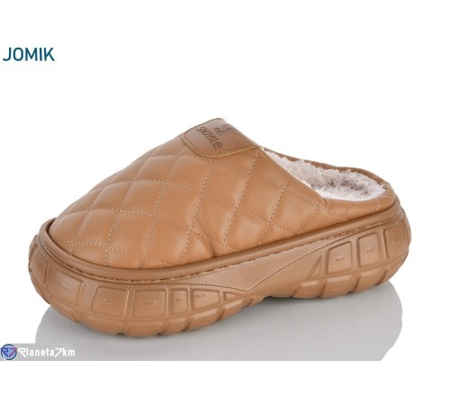 Тапки жіночі на зиму (12 пар р.36-41) коричневий  "IZY"