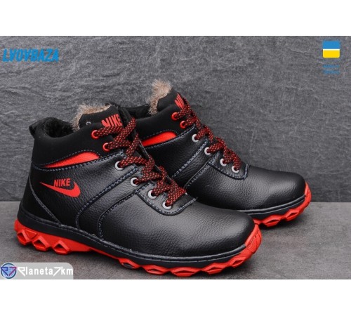 Черевики дитячі на зиму (10 пар р.34-39) чорний  "LEOBAZA"