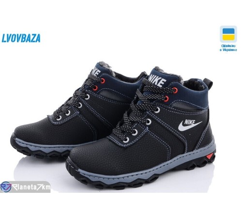 Черевики дитячі на зиму (10 пар р.34-39) чорний  "LEOBAZA"