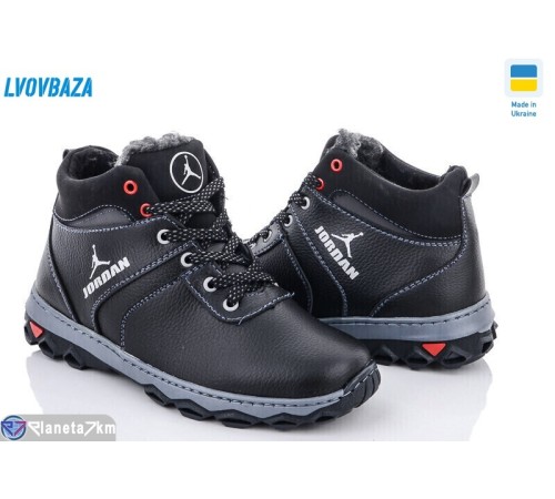 Черевики дитячі на зиму (10 пар р.34-39) чорний  "LEOBAZA"