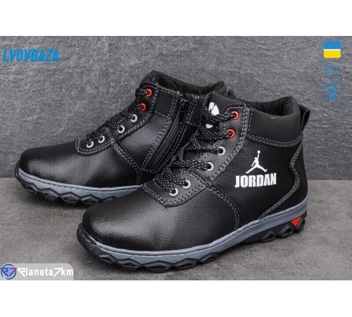 Черевики дитячі на зиму (10 пар р.36-41) чорний  "LEOBAZA"