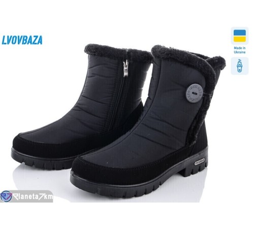 Дутики жіночі на зиму (6 пар р.37-41) чорний  "LEOBAZA"