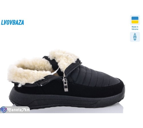 Черевики жіночі на зиму (6 пар р.37-42) чорний  "LEOBAZA"