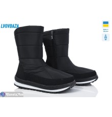 Дутики жіночі на зиму (8 пар р.38-41) чорний  "LEOBAZA"