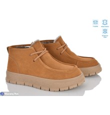 Черевики жіночі на зиму (8 пар р.36-41) camel  "HoRIK"