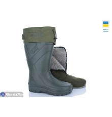 Чоловічі чоботи з піни на зиму (6 пар р.41-45) зелений  "MURMUR"