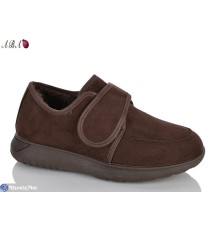 Кросівки жіночі на зиму (8 пар р.37-41) коричневий  "Aba"