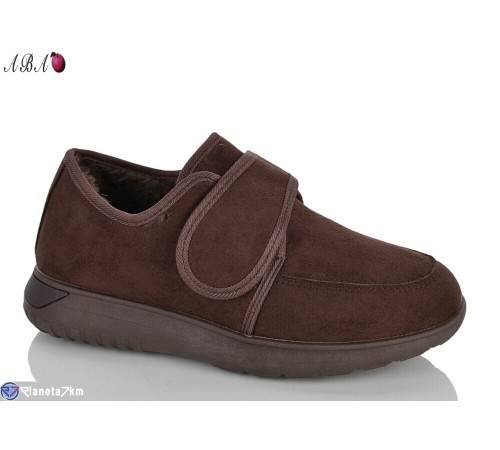 Кросівки жіночі на зиму (8 пар р.37-41) коричневий  "Aba"