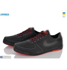 Кросівки чоловічі на весну/осінь (8 пар р.40-45) чорний  "LEOBAZA"