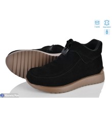 Черевики жіночі на зиму (8 пар р.36-41) чорний  "Kenoa"