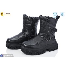Дутики дитячі на зиму (8 пар р.32-37) чорний  "BELIES"