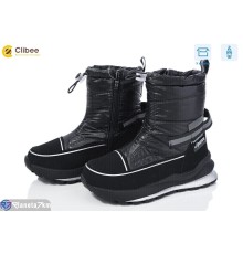 Дутики дитячі на зиму (8 пар р.32-37) чорний  "BELIES"