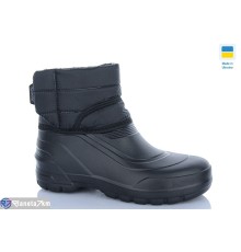 Чоловічі чоботи з піни на зиму (6 пар р.42-45) чорний  "MURMUR"