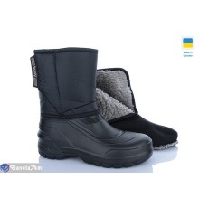 Чоловічі чоботи з піни на зиму (6 пар р.42-45) чорний  "MURMUR"
