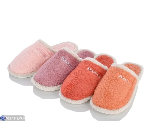 Тапки жіночі на зиму (6 пар р.38-43) мікс  "Lexi"