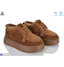 Кросівки жіночі на зиму (8 пар р.36-41) коричневий  "STILLI Group"