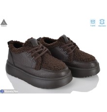 Кросівки жіночі на зиму (8 пар р.36-41) коричневий  "STILLI Group"