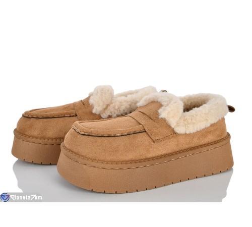 Уггі жіночі на зиму (10 пар р.37-42) camel  "LAIFA"
