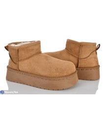 Уггі жіночі на зиму (10 пар р.37-42) camel  "LAIFA"