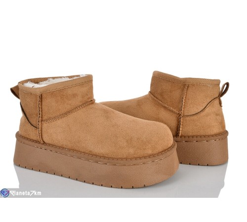 Уггі жіночі на зиму (10 пар р.37-42) camel  "LAIFA"