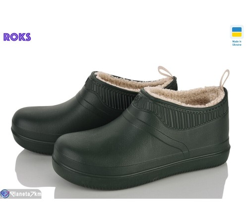 Калоші жіночі на зиму (8 пар р.37-41) хакі  "Roks"