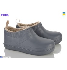 Калоші жіночі на зиму (8 пар р.37-41) сірий  "Roks"